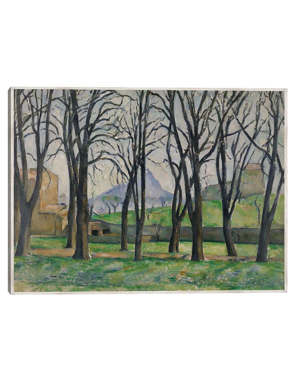 Cuadro decorativo Castaños En Jas De Bouffan (C. 1885-1886) técnica mixta Bosques Cuadro decorativo Castaños En Jas De Bouffan (C. 1885-1886) técnica mixta Bosques
