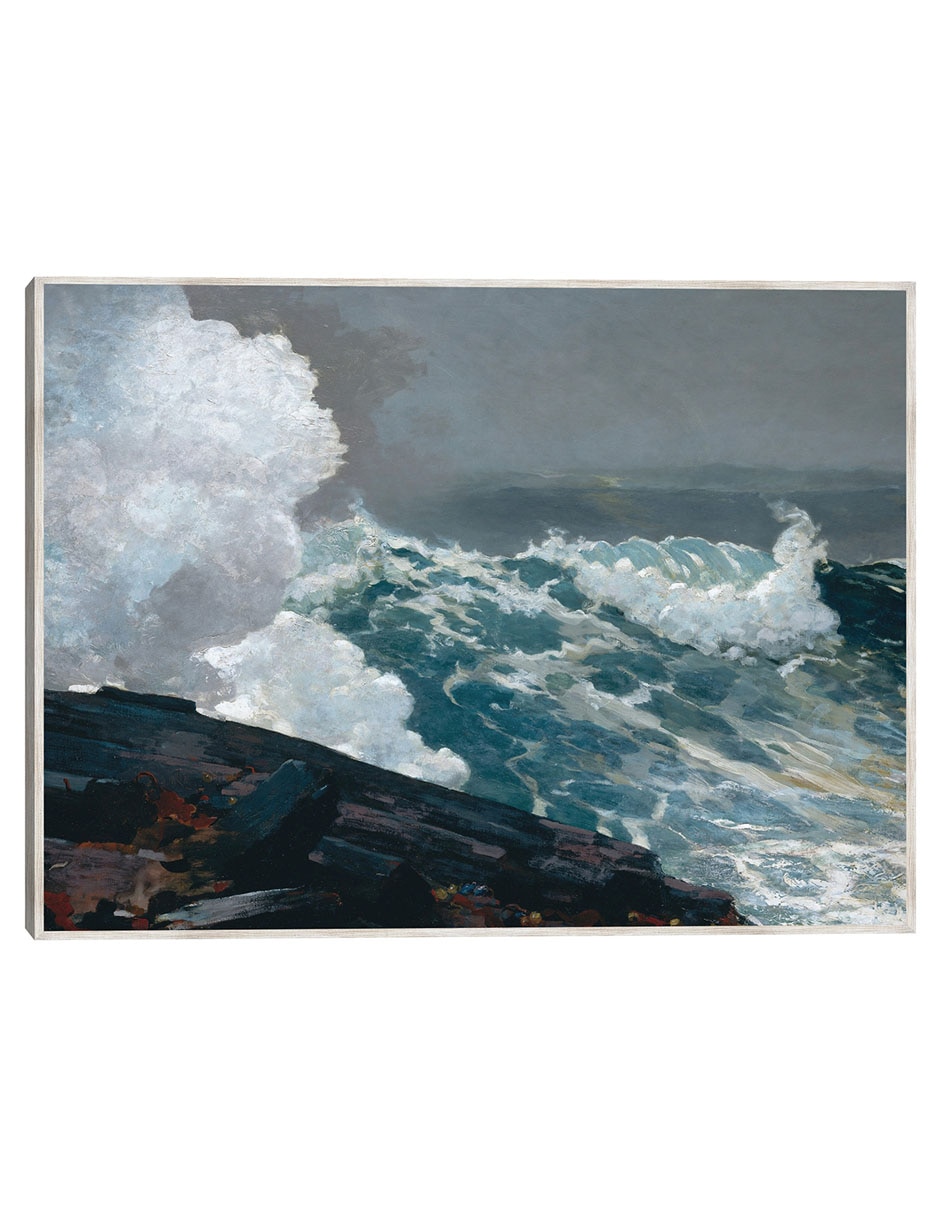 Cuadro decorativo Noreste (1895) técnica mixta Olas Cuadro decorativo Noreste (1895) técnica mixta Olas