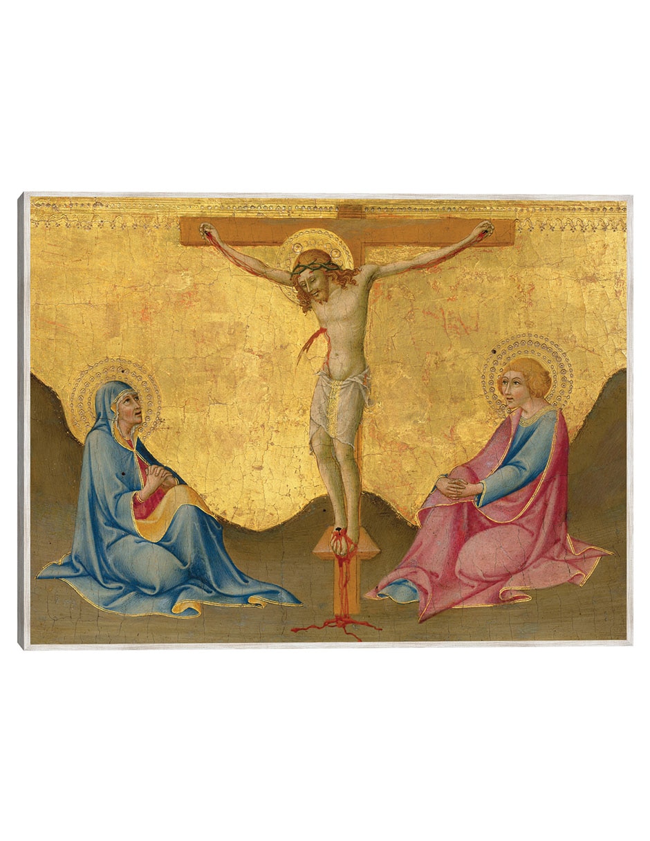 Cuadro decorativo La Crucifixión, C. 1445/1450 técnica mixta Figuras Celestiales
