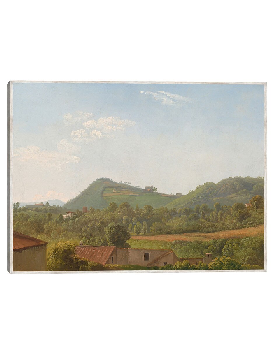 Cuadro decorativo Vista Cerca de Nápoles, C. 1806 técnica mixta Campos Cuadro decorativo Vista Cerca de Nápoles, C. 1806 técnica mixta Campos