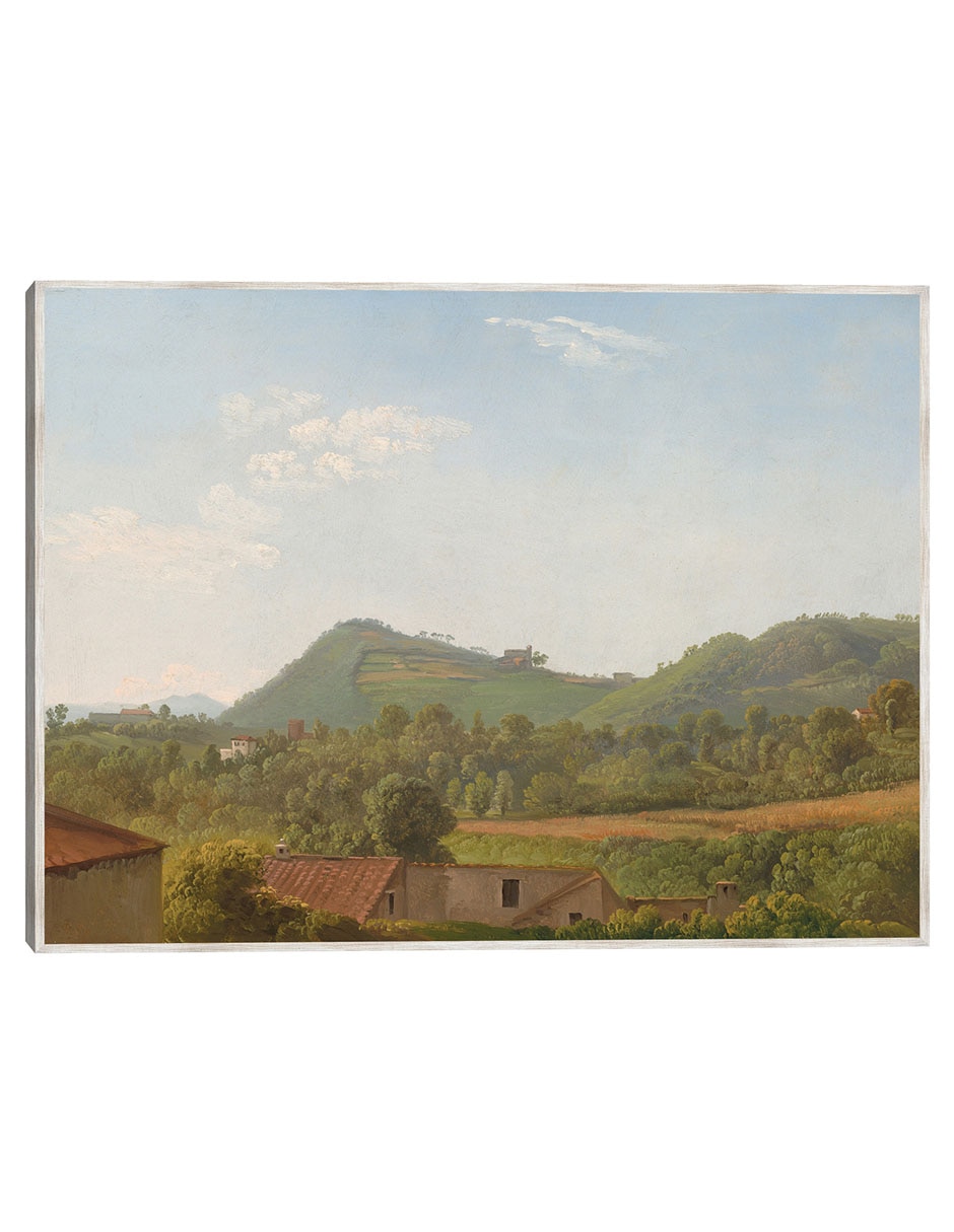 Cuadro decorativo Vista Cerca de Nápoles, C. 1806 técnica mixta Campos Cuadro decorativo Vista Cerca de Nápoles, C. 1806 técnica mixta Campos