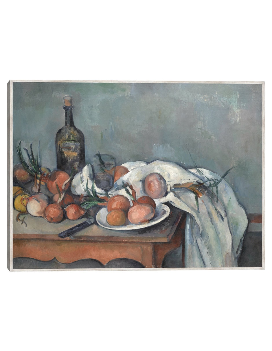 Cuadro decorativo Naturaleza Muerta con Cebollas (1896 - 1898) técnica mixta Obras