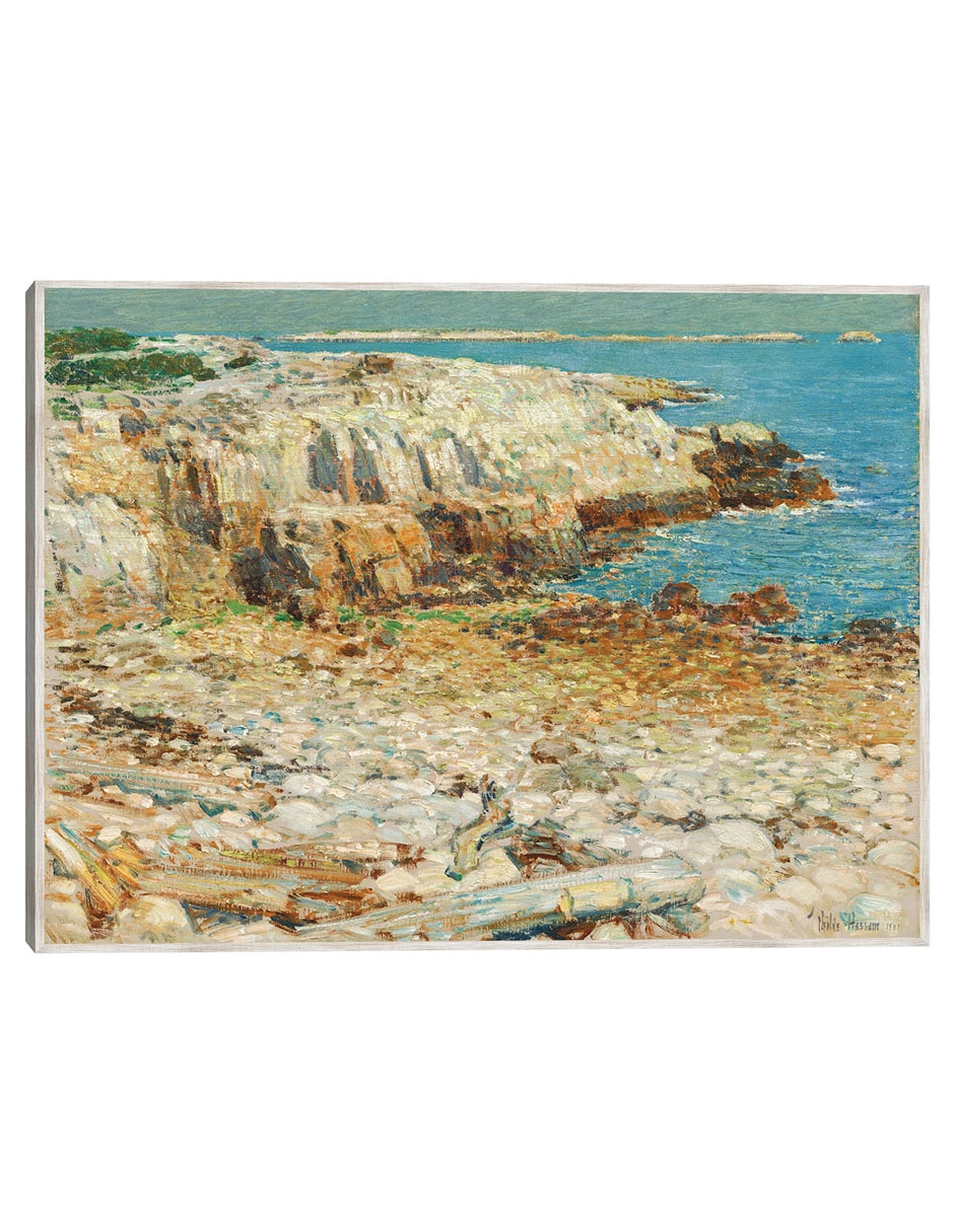 Cuadro decorativo Un Promontorio Del Noreste, 1901 técnica mixta Playas