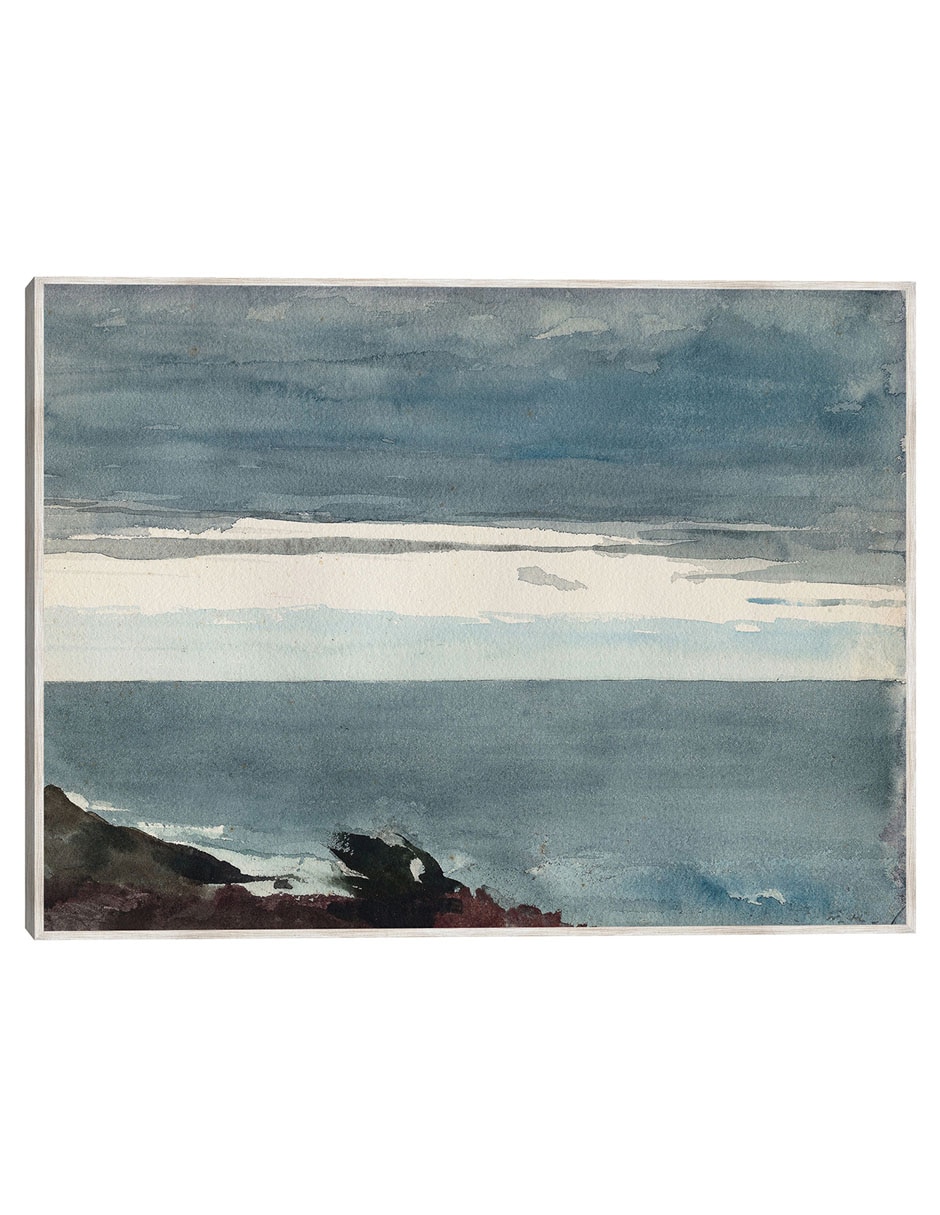 Cuadro decorativo El Cuello de Prout, Tarde (1894) técnica mixta Playas