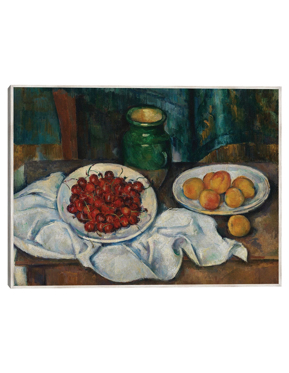 Cuadro decorativo Naturaleza Muerta con Cerezas Y Melocotones (1885-1887) técnica mixta Obras Cuadro decorativo Naturaleza Muerta con Cerezas Y Melocotones (1885-1887) técnica mixta Obras
