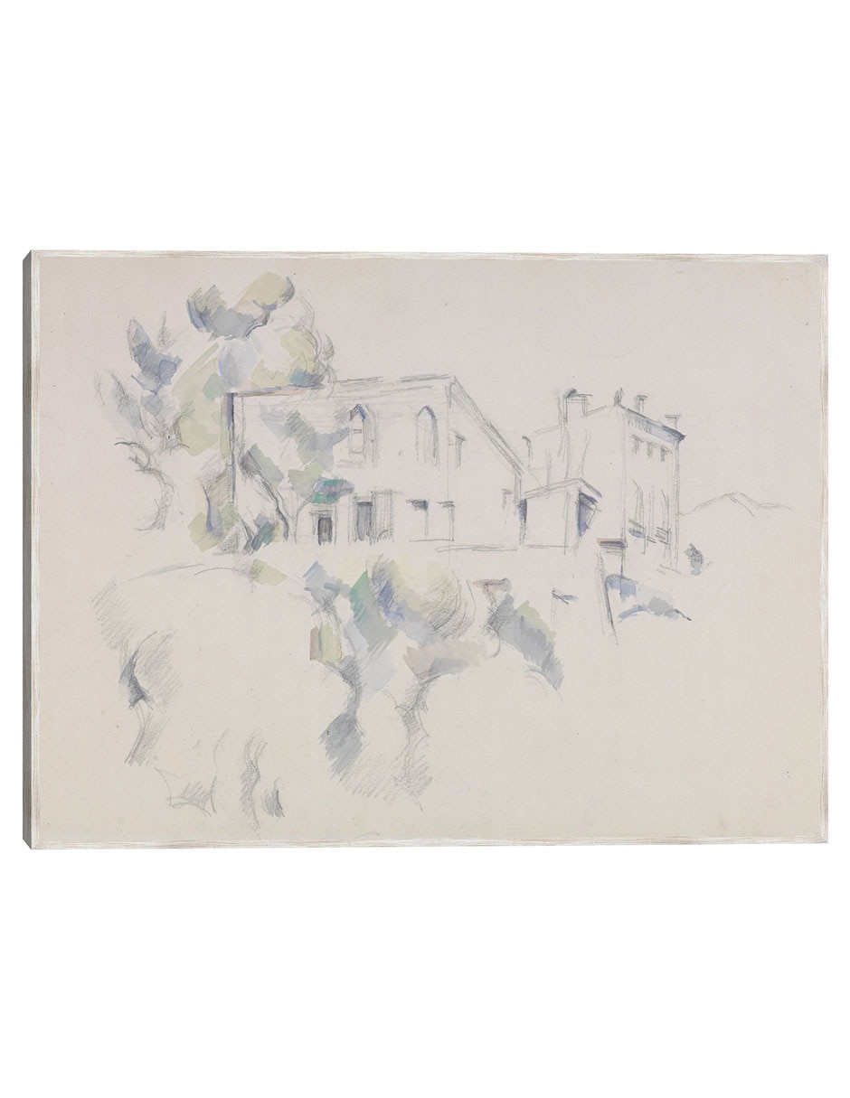 Cuadro decorativo Vista Del Château Noir (Hacia 1887 - 1890) técnica mixta Bocetos Cuadro decorativo Vista Del Château Noir (Hacia 1887 - 1890) técnica mixta Bocetos