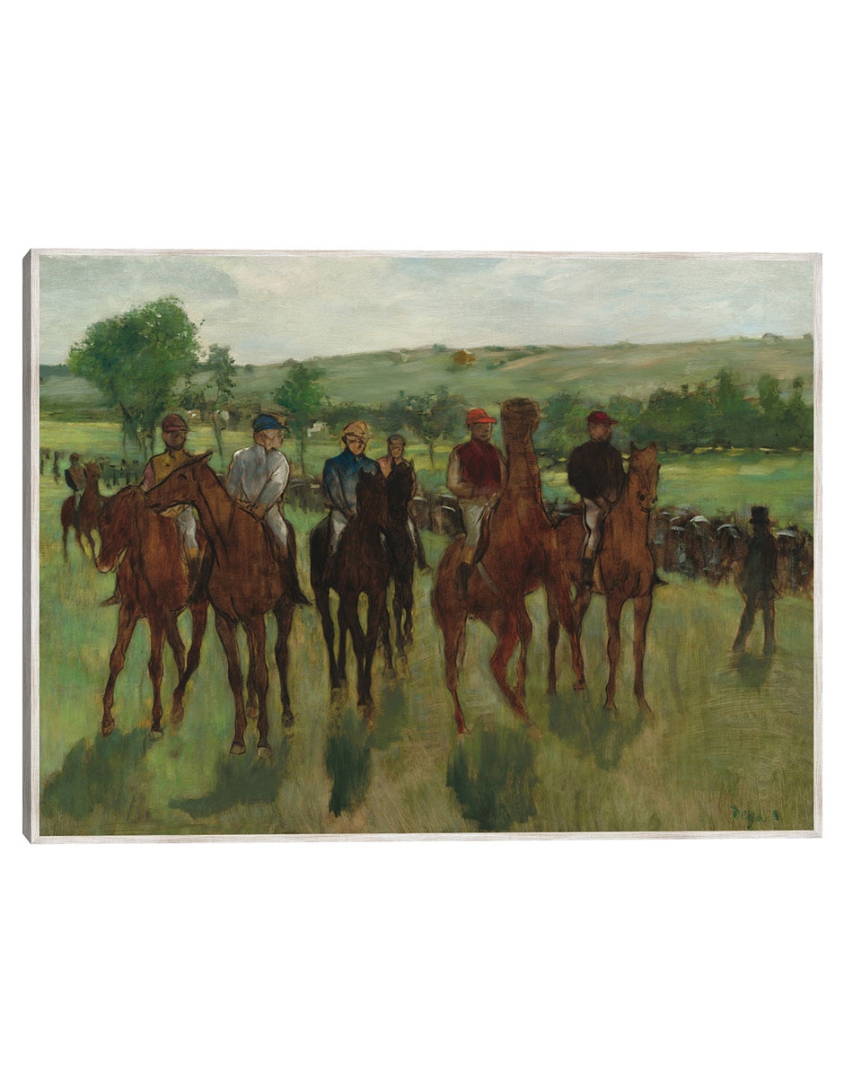 Cuadro decorativo Los Jinetes (C.1885) técnica mixta Deportes Cuadro decorativo Los Jinetes (C.1885) técnica mixta Deportes