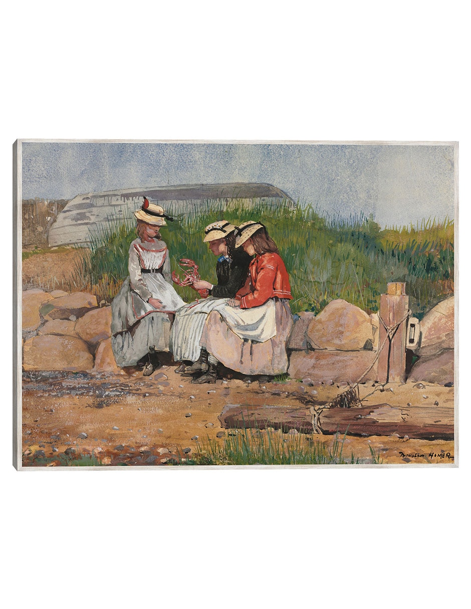 Cuadro decorativo La Hija de Un Pescador (1873) técnica mixta Gente Cuadro decorativo La Hija de Un Pescador (1873) técnica mixta Gente