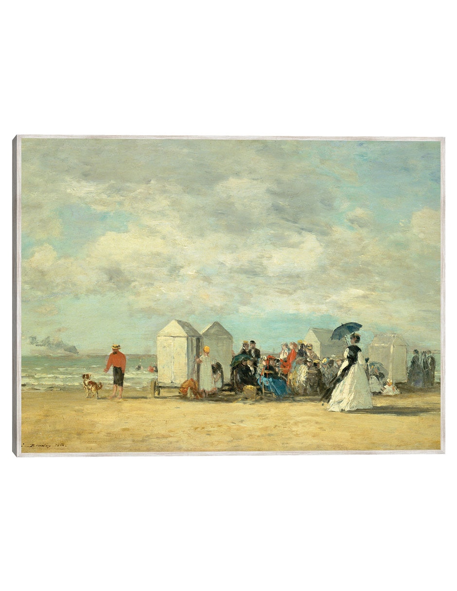Cuadro decorativo Escena de Playa 1862 técnica mixta Playas Cuadro decorativo Escena de Playa 1862 técnica mixta Playas