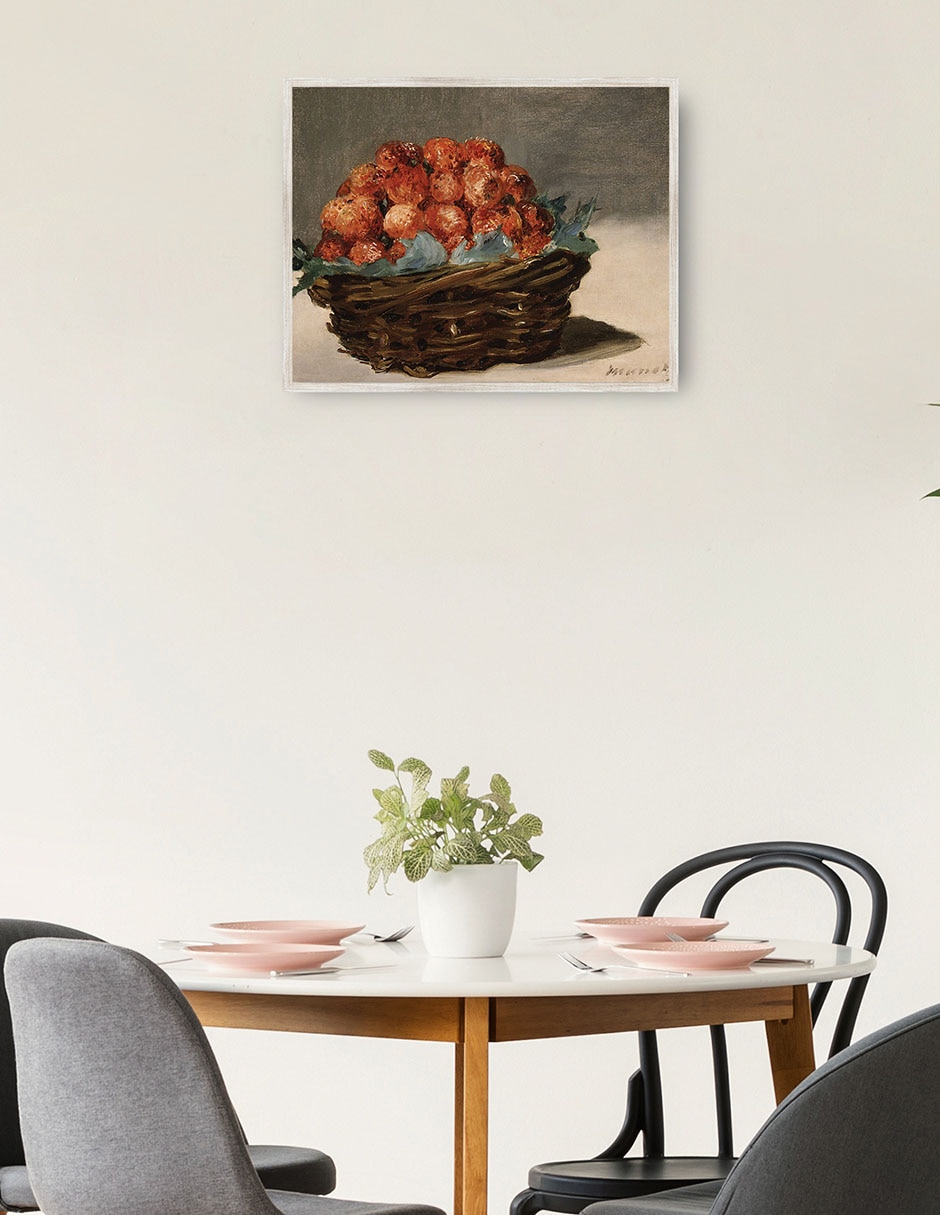 Cuadro decorativo Fresas (Hacia 1882) técnica mixta Obras 4