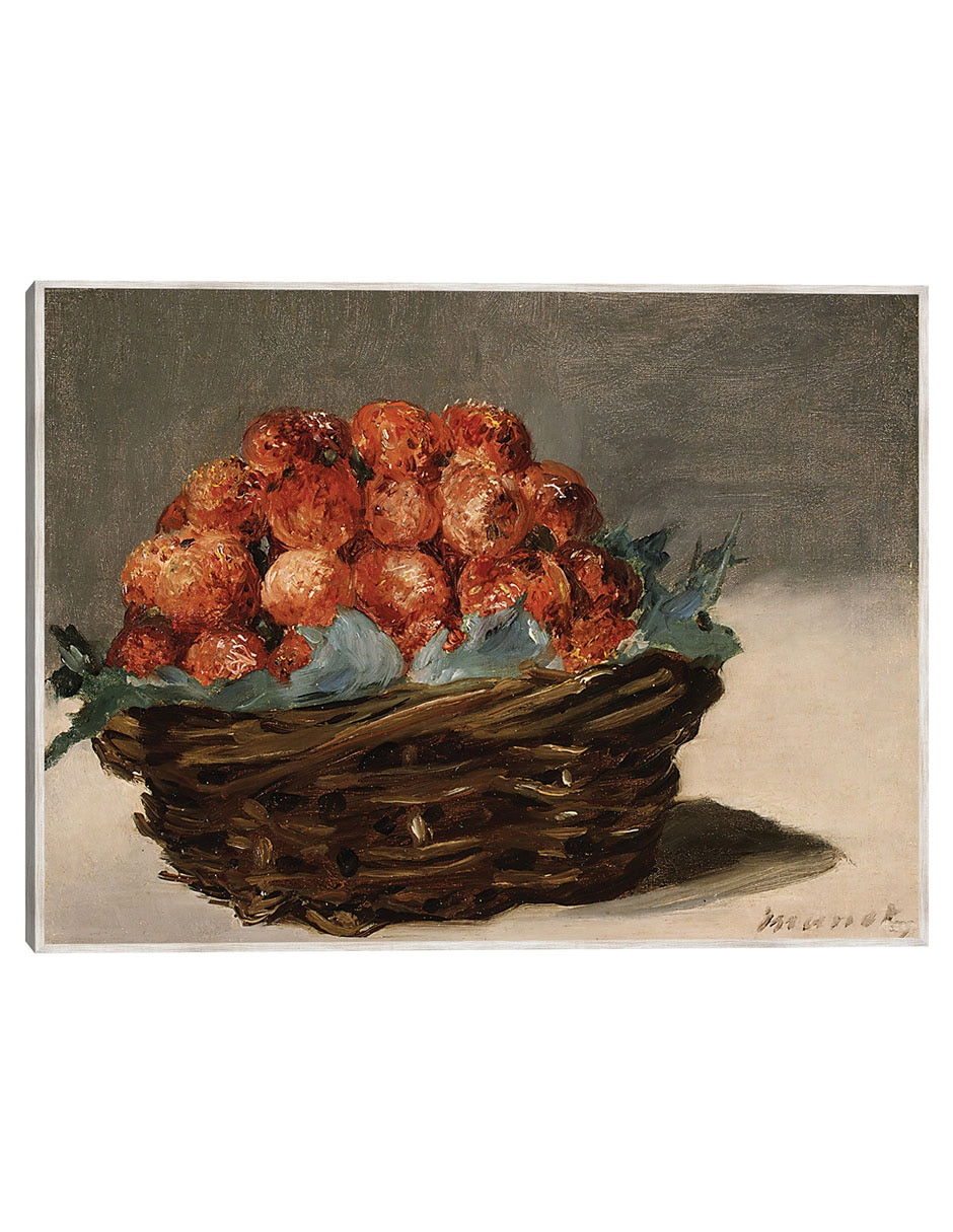 Cuadro decorativo Fresas (Hacia 1882) técnica mixta Obras Cuadro decorativo Fresas (Hacia 1882) técnica mixta Obras