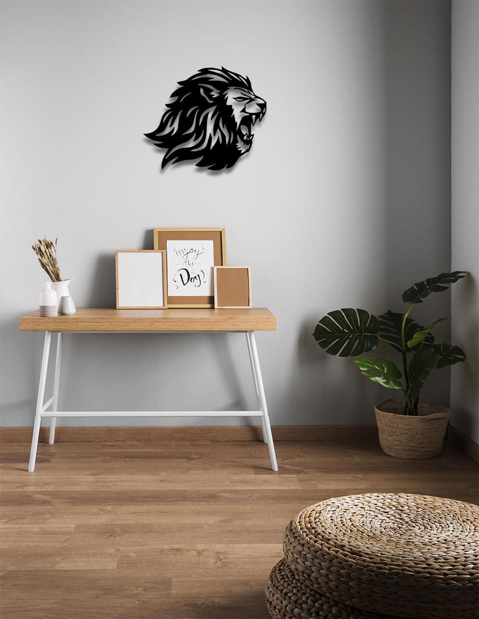 Figura decorativa de asimétrico León 2