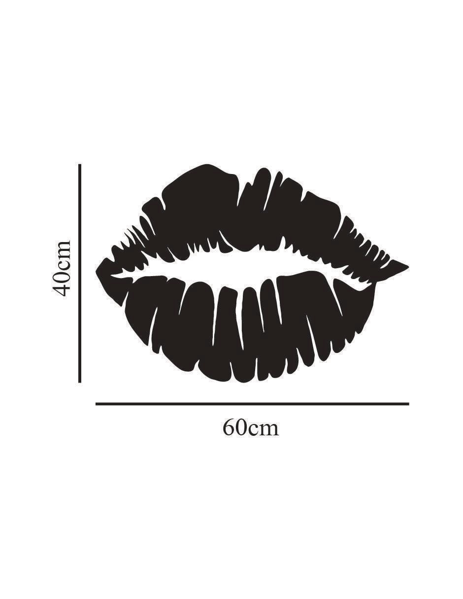 Figura decorativa de asimétrico Beso 5