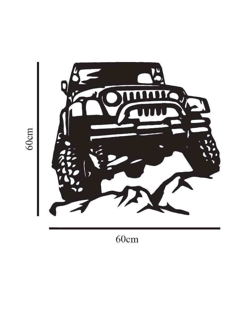 Figura decorativa de asimétrico Jeep 5