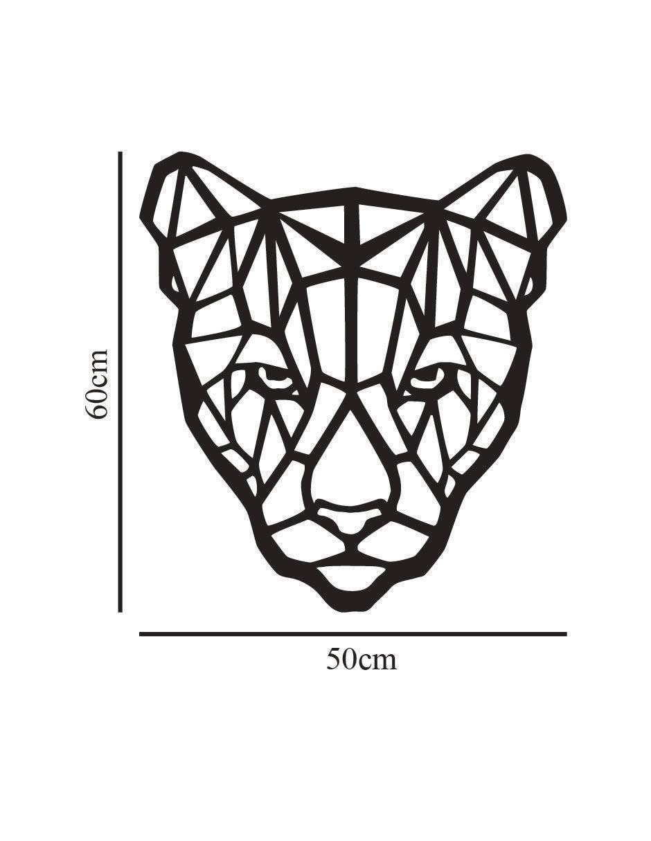 Figura decorativa de asimétrico Jaguar 5