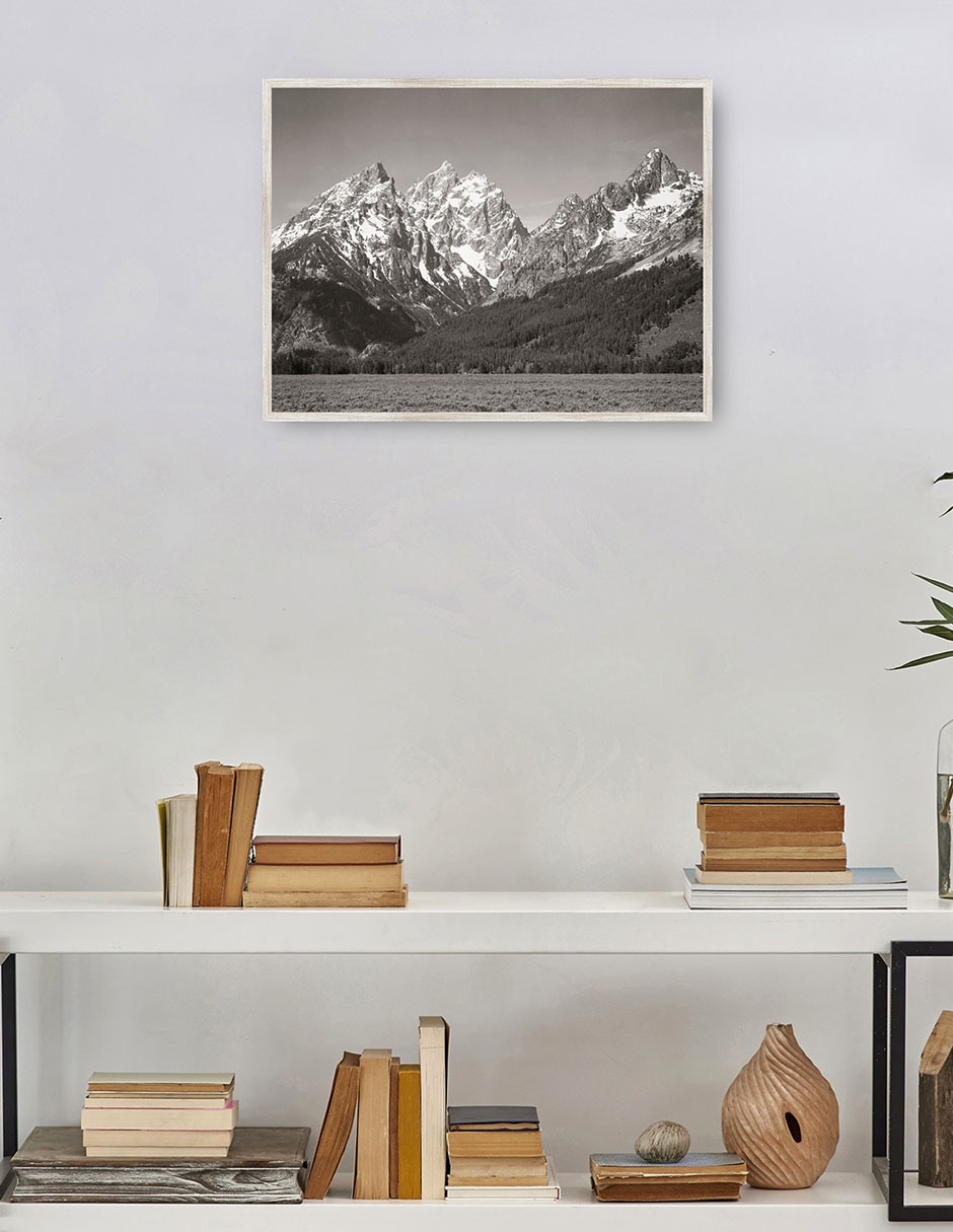 Cuadro decorativo Parque Nacional Teton, Wyoming técnica mixta 4