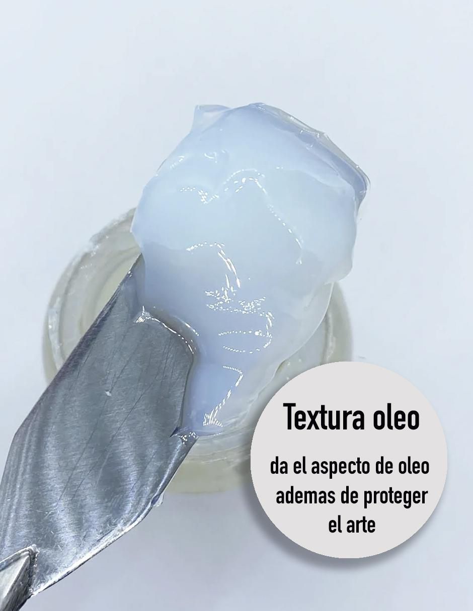 Pintura Caballo Blanco técnica polioleo 6