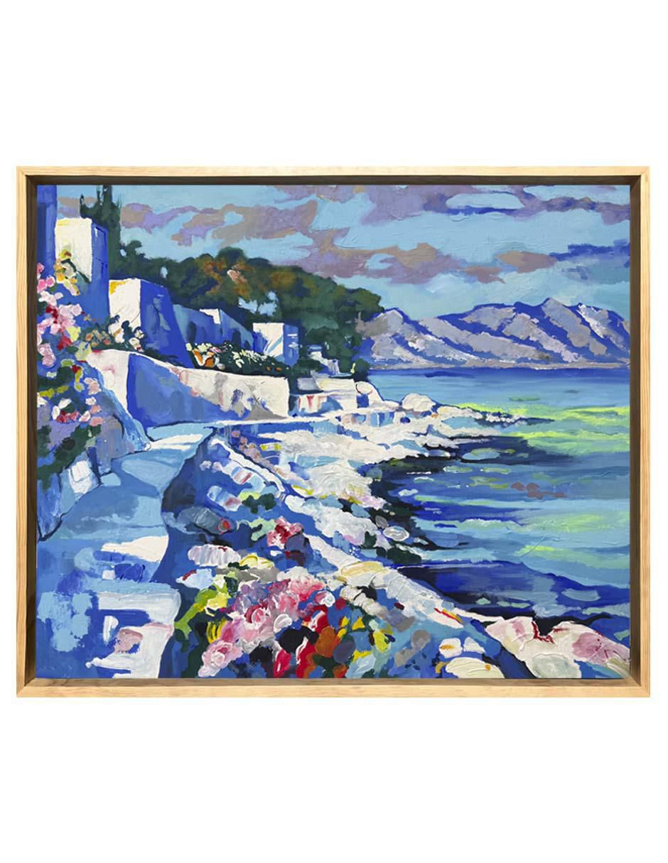 Pintura Capri Ii técnica acrílico Paisaje Pintura Capri Ii técnica acrílico Paisaje