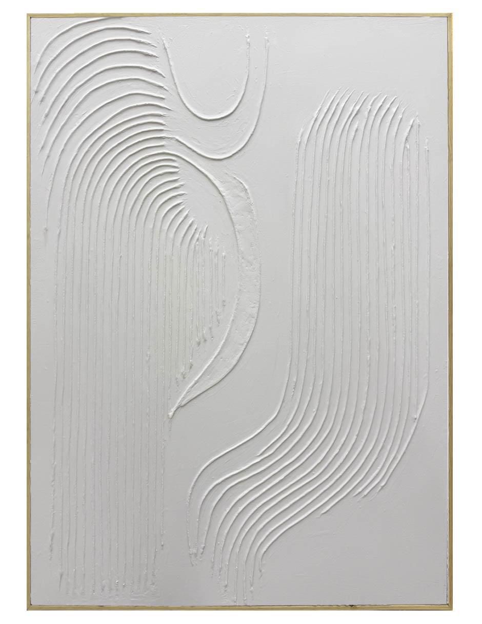 Pintura Silencio Concéntrico técnica acrílico