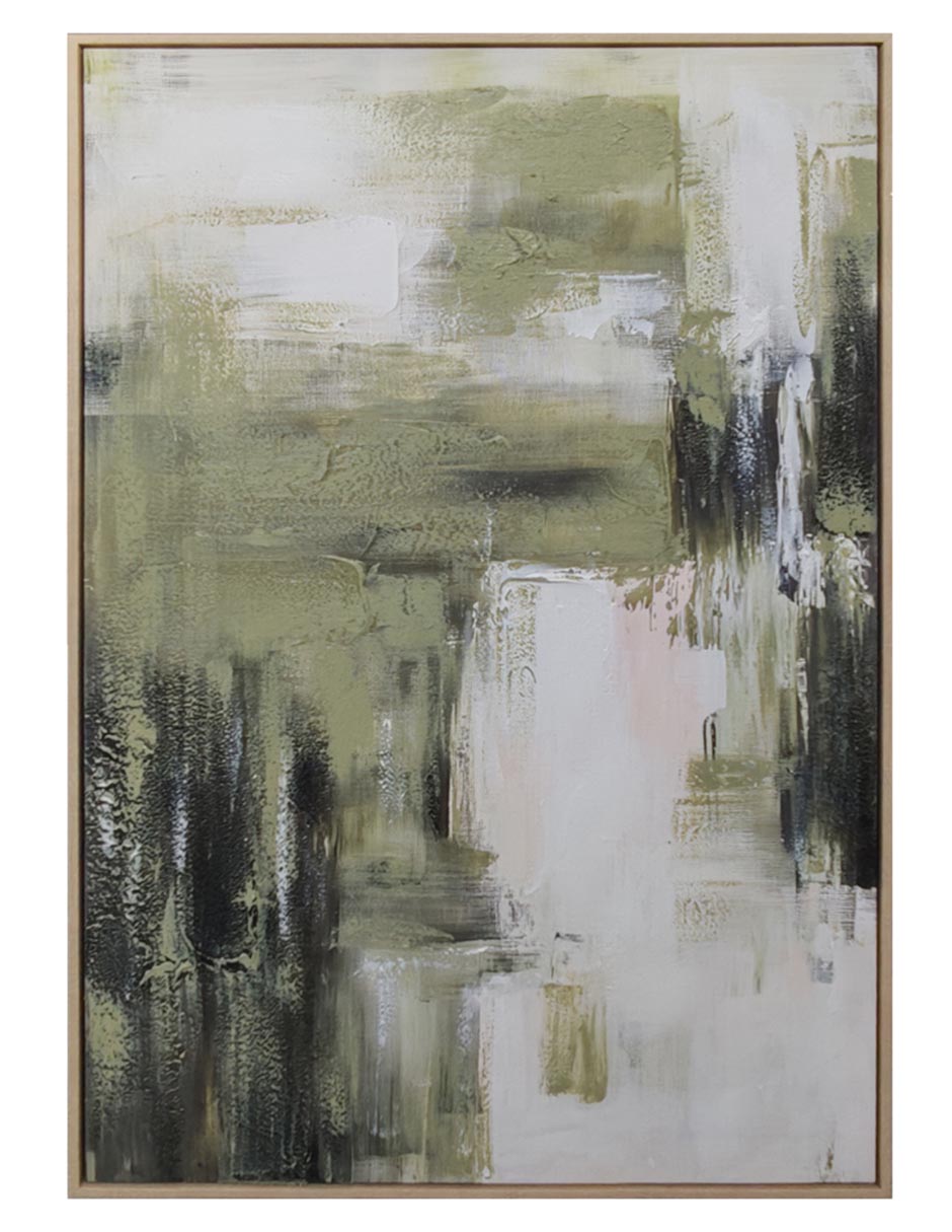 Pintura Tiana técnica mixta Haus
