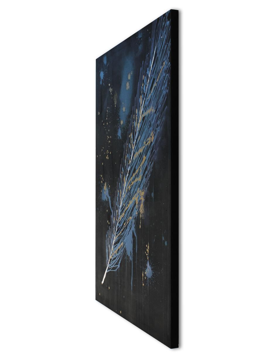 Cuadro decorativo Feather abstract 4