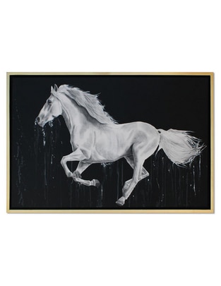 Cuadro decorativo Ecléctico White horse