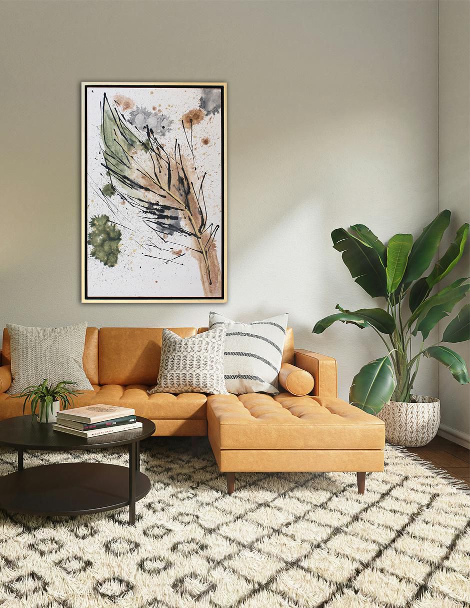Cuadro decorativo Ecléctico Sombra de pluma