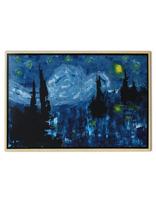 Cuadro decorativo Noche estrellada 1