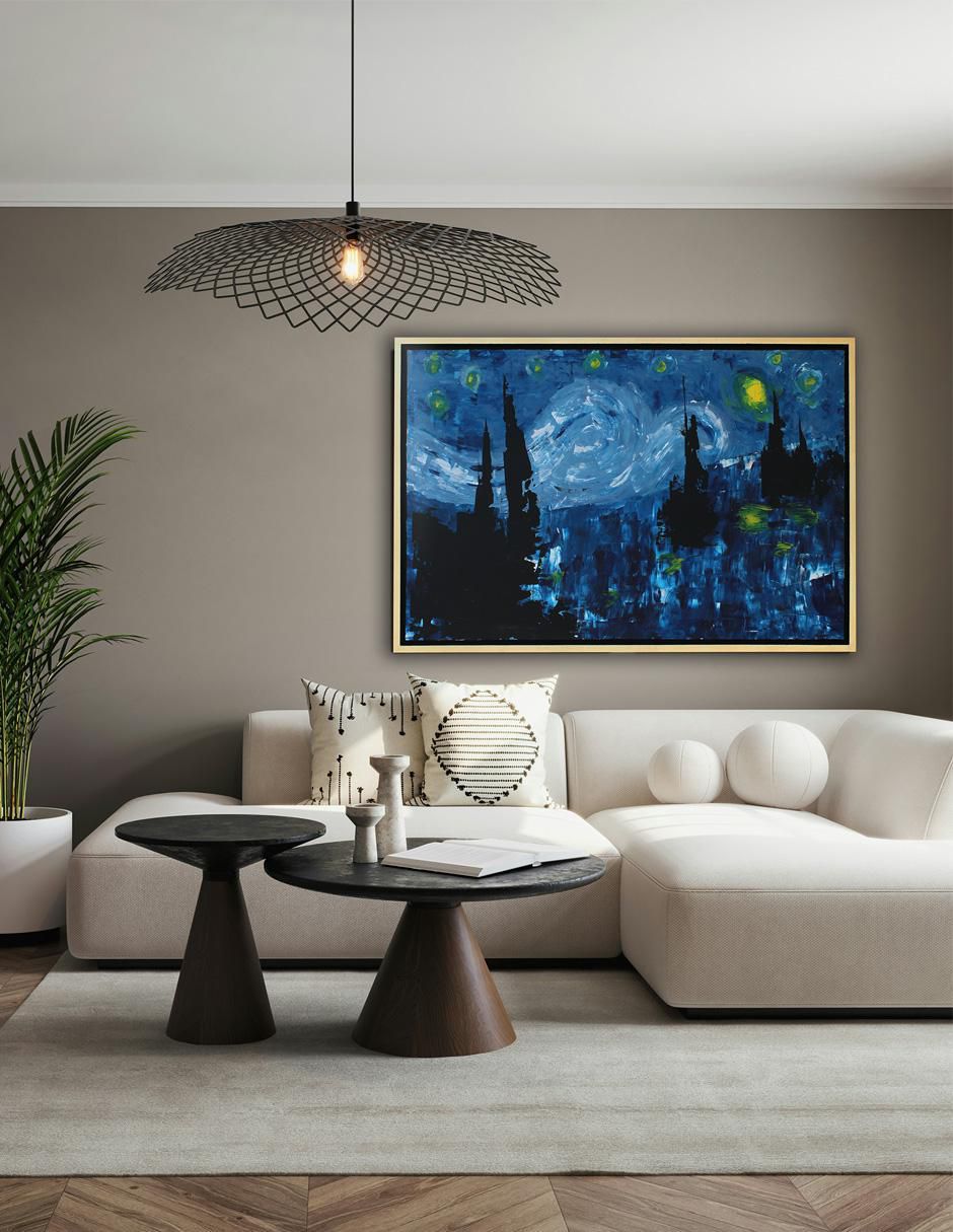 Cuadro decorativo Noche estrellada 7