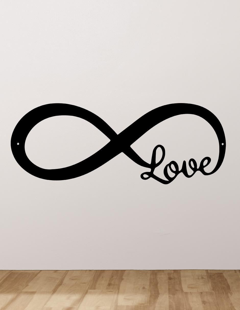 Figura decorativa Love Mubel Love de metal