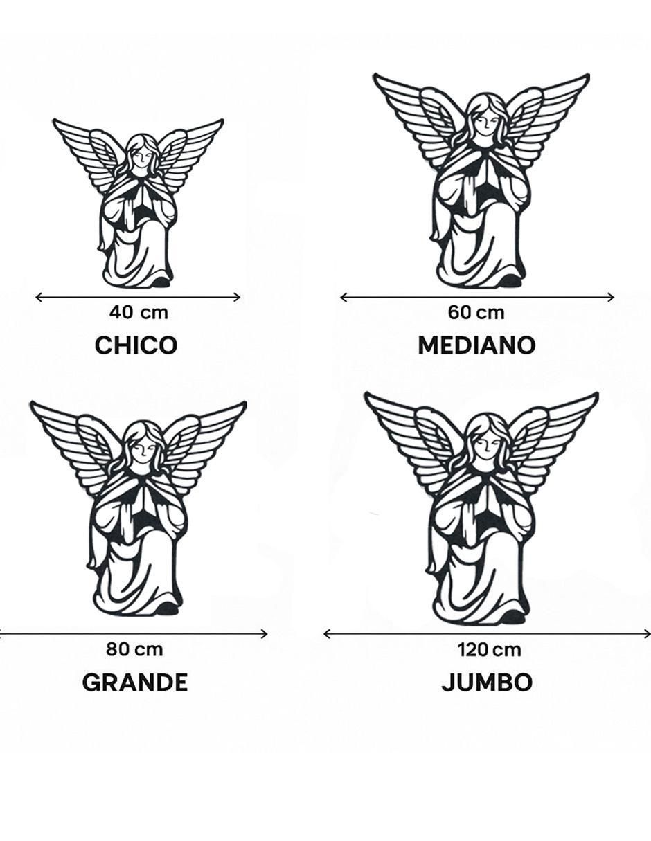 Figura decorativa Angel Religion de metal 3