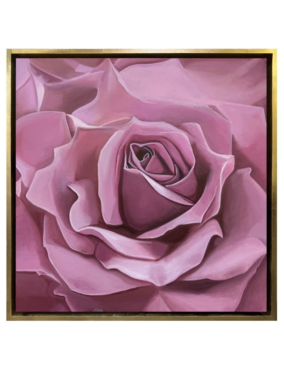 Pintura Rose Rose técnica acrílico Florales Pintura Rose Rose técnica acrílico Florales