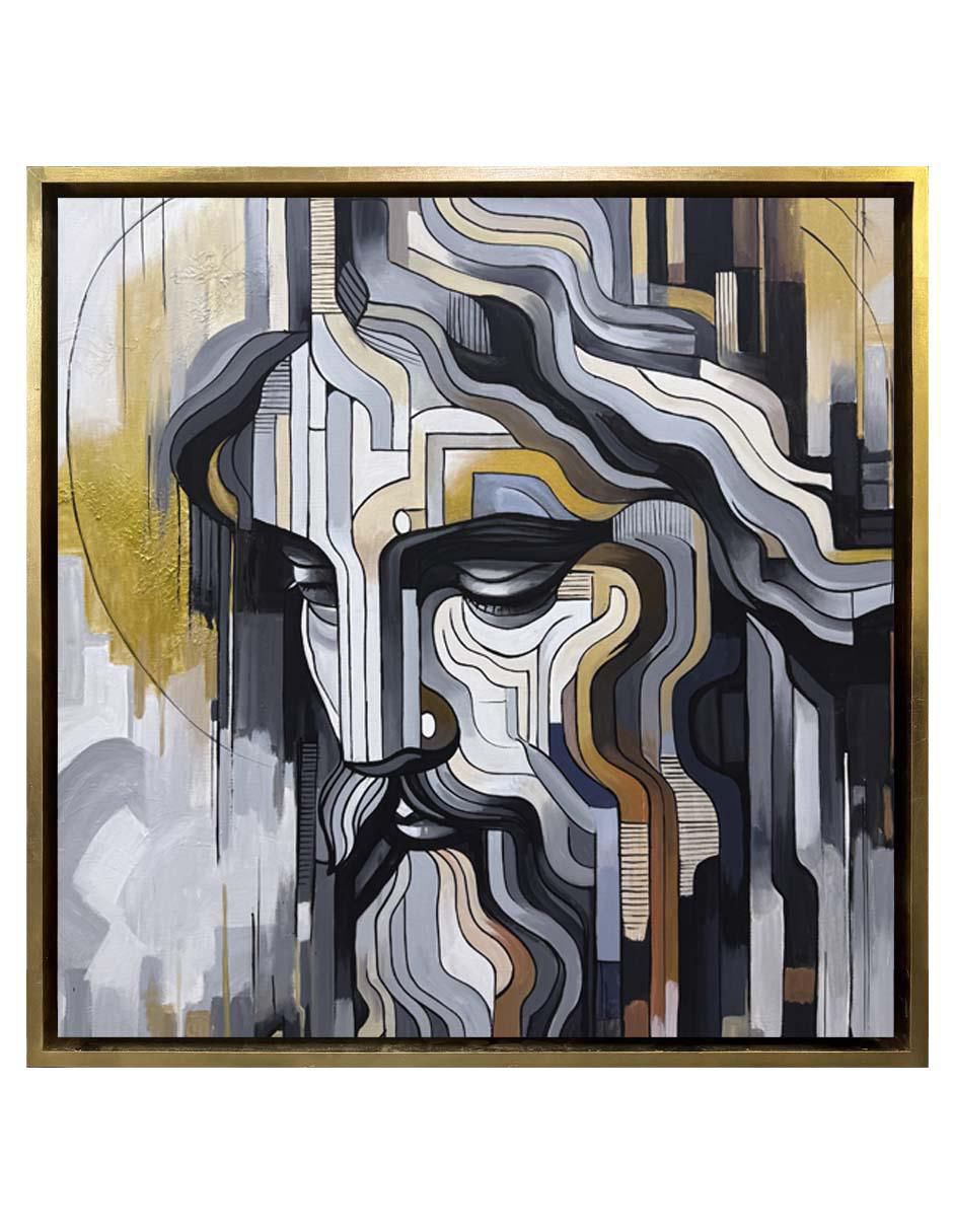 Pintura Jesus técnica acrílico Religiosos