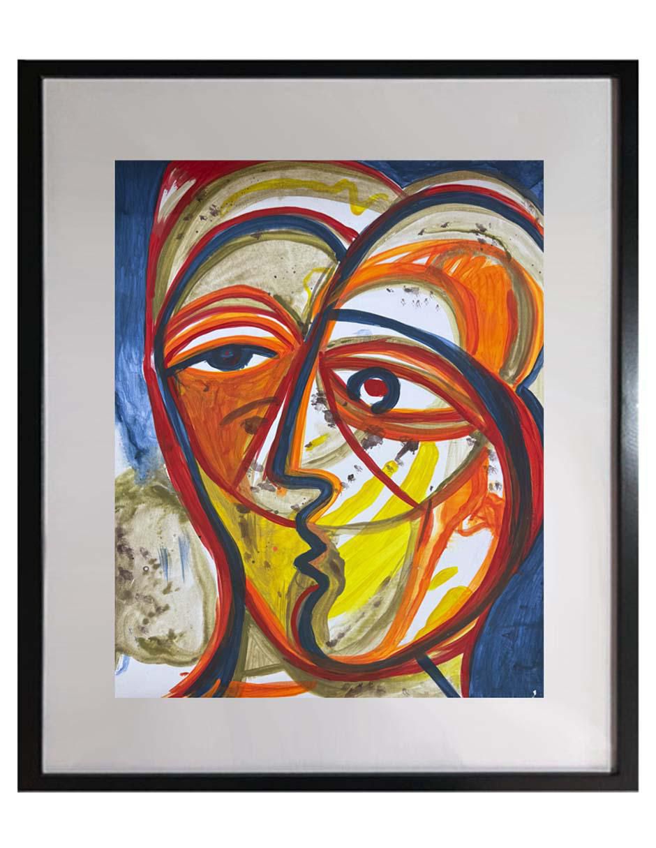 Pintura Faas técnica acrílico Faces Pintura Faas técnica acrílico Faces