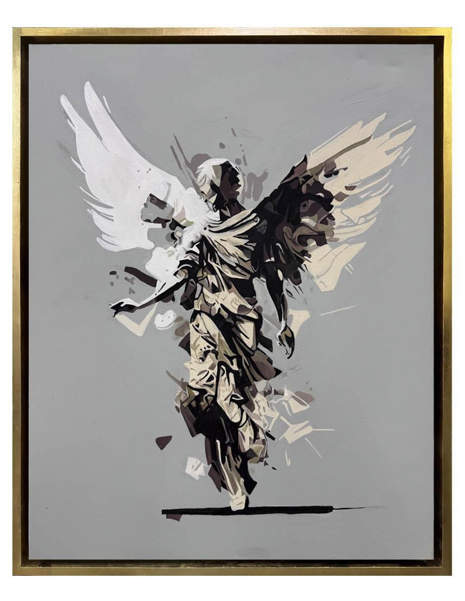 Pintura Angel técnica acrílico Angel Pintura Angel técnica acrílico Angel