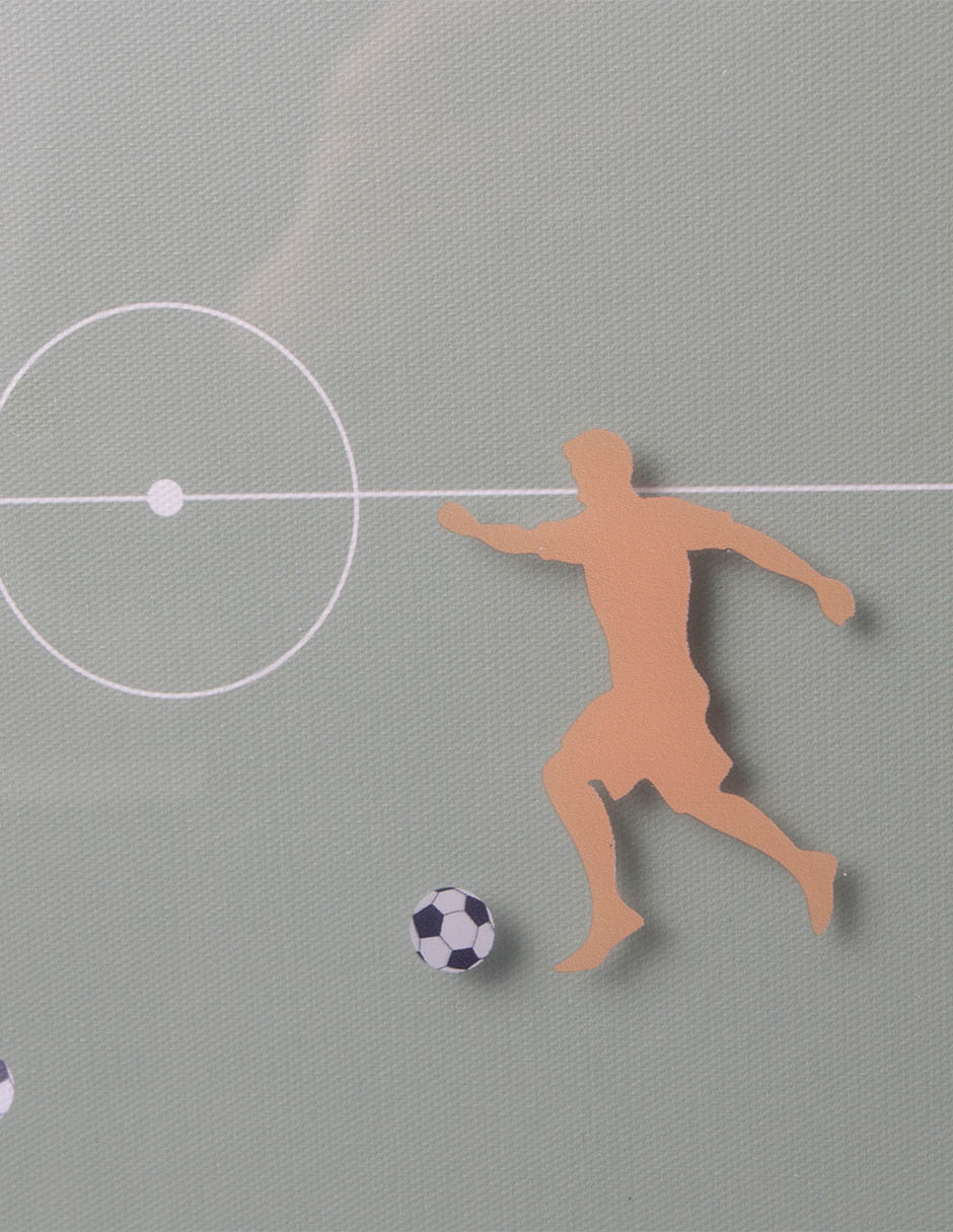 Set litografías Haus Kids Fútbol técnica impresión