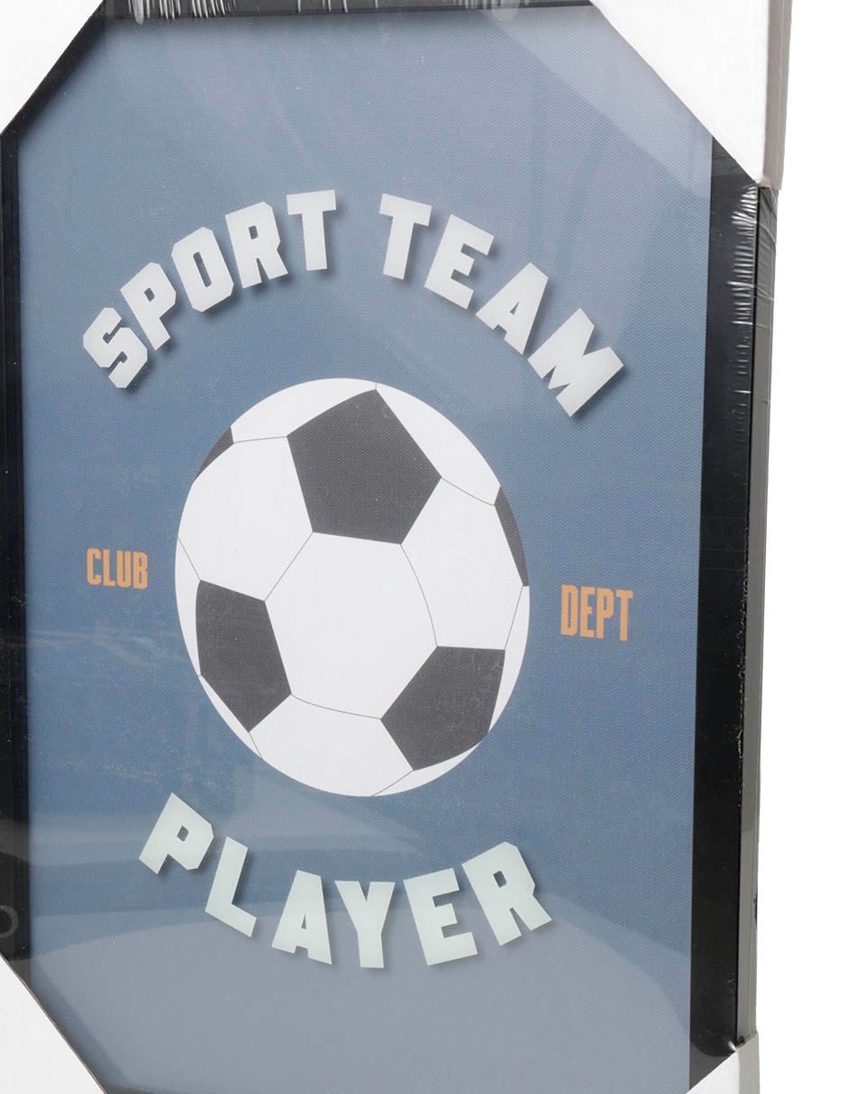 Set litografías Haus Kids Fútbol técnica impresión