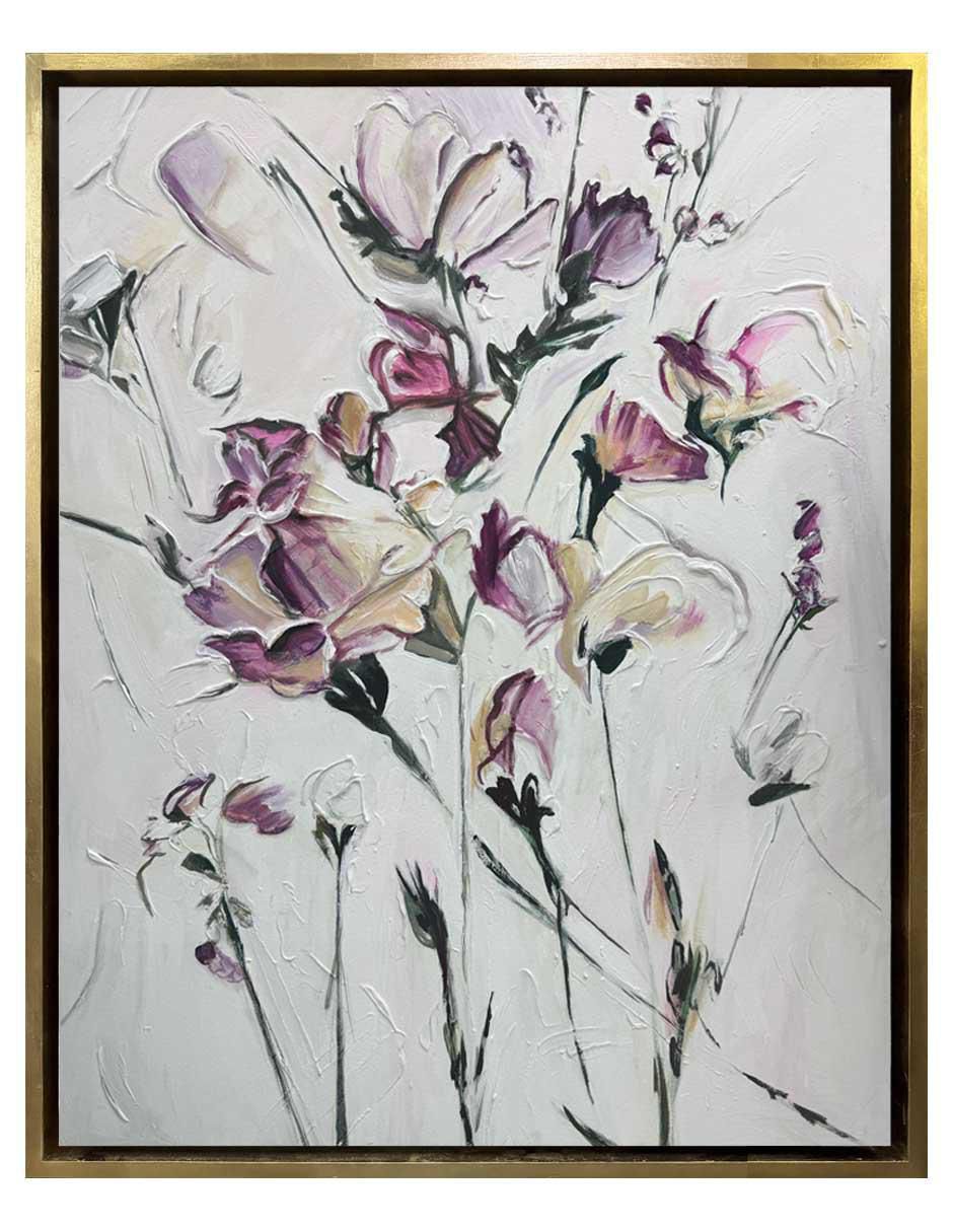 Pintura Remember técnica mixta Flores Pintura Remember técnica mixta Flores