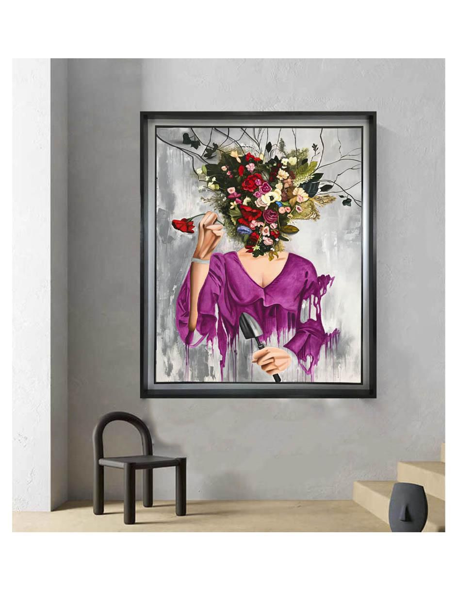 Pintura Actual Beauty I técnica óleo Surrealismo 5
