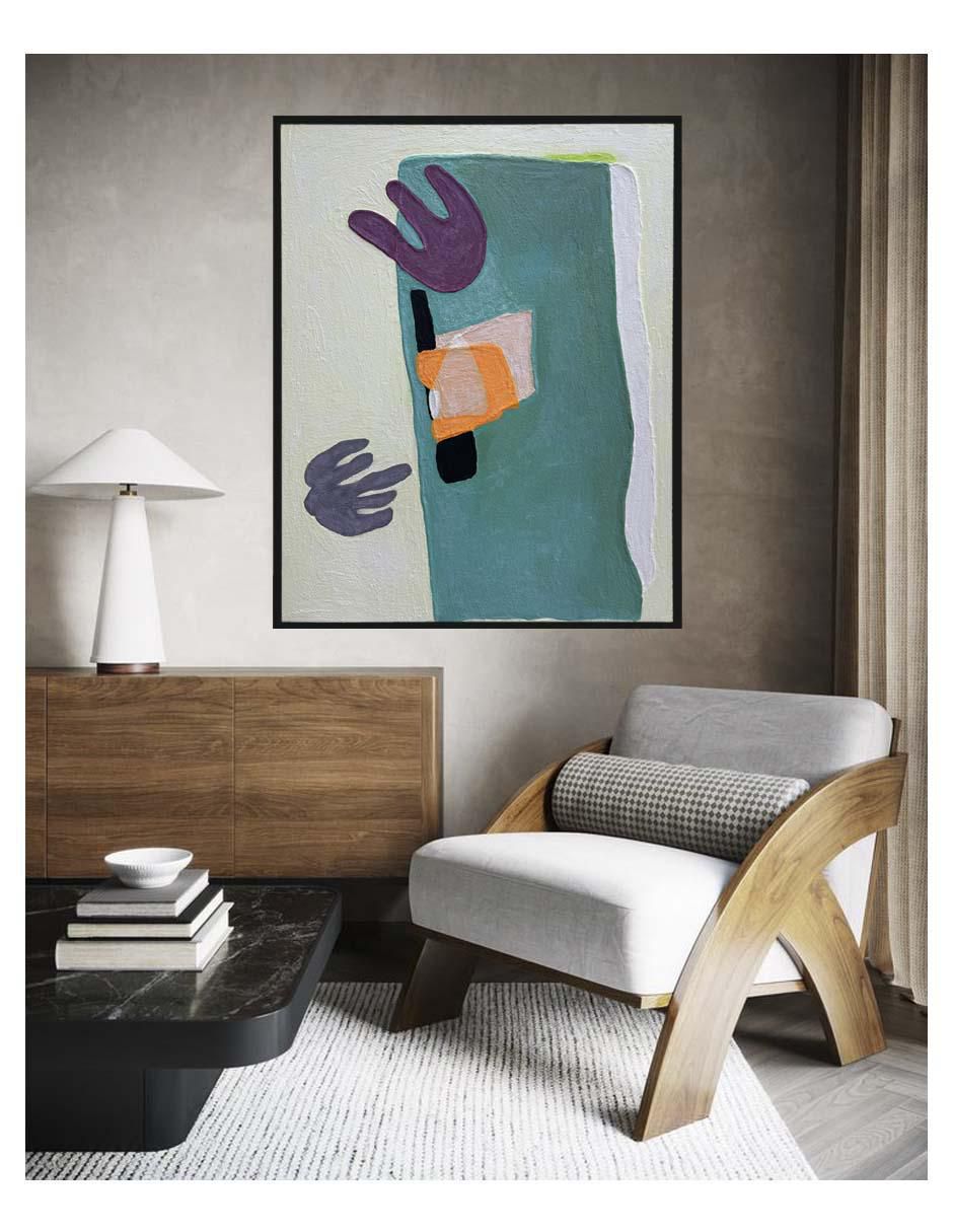 Pintura Nébula técnica mixta 4 vistas 4