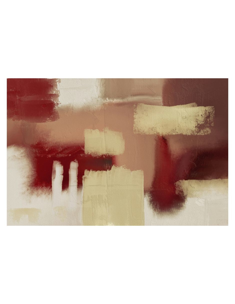 Cuadro decorativo Generica Abstracto paleta terrenal 80x120cm