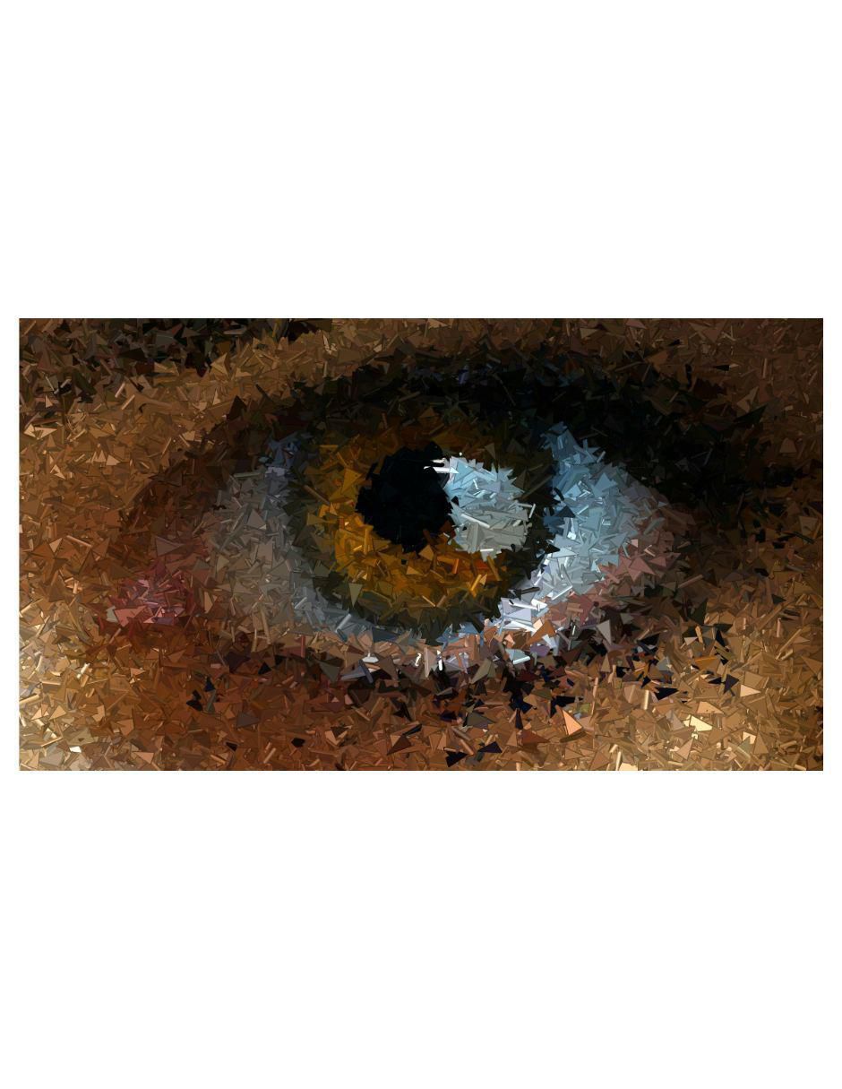 Cuadro decorativo Abstracto Ojo Mosaico Cuadro decorativo Abstracto Ojo Mosaico