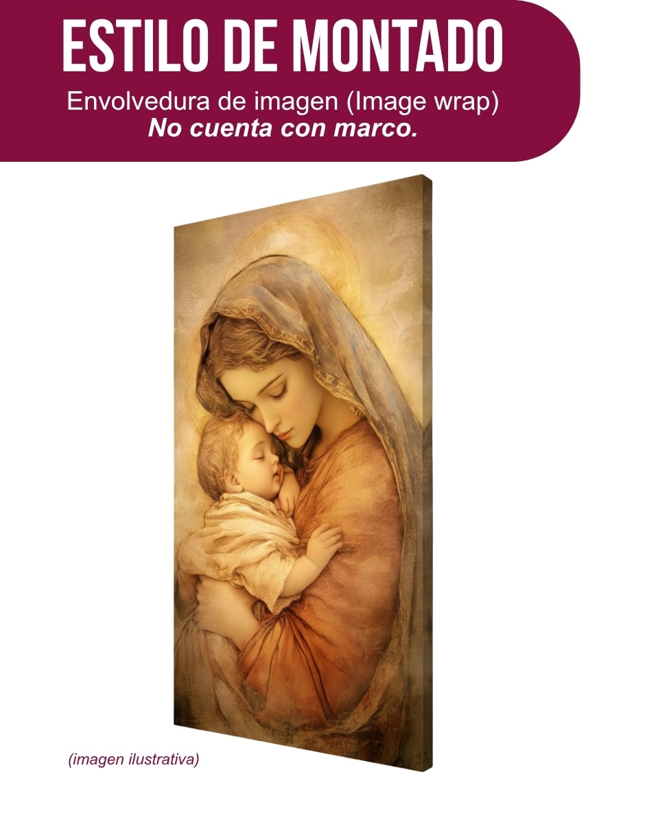 Cuadro decorativo Generica Religioso divina maternidad