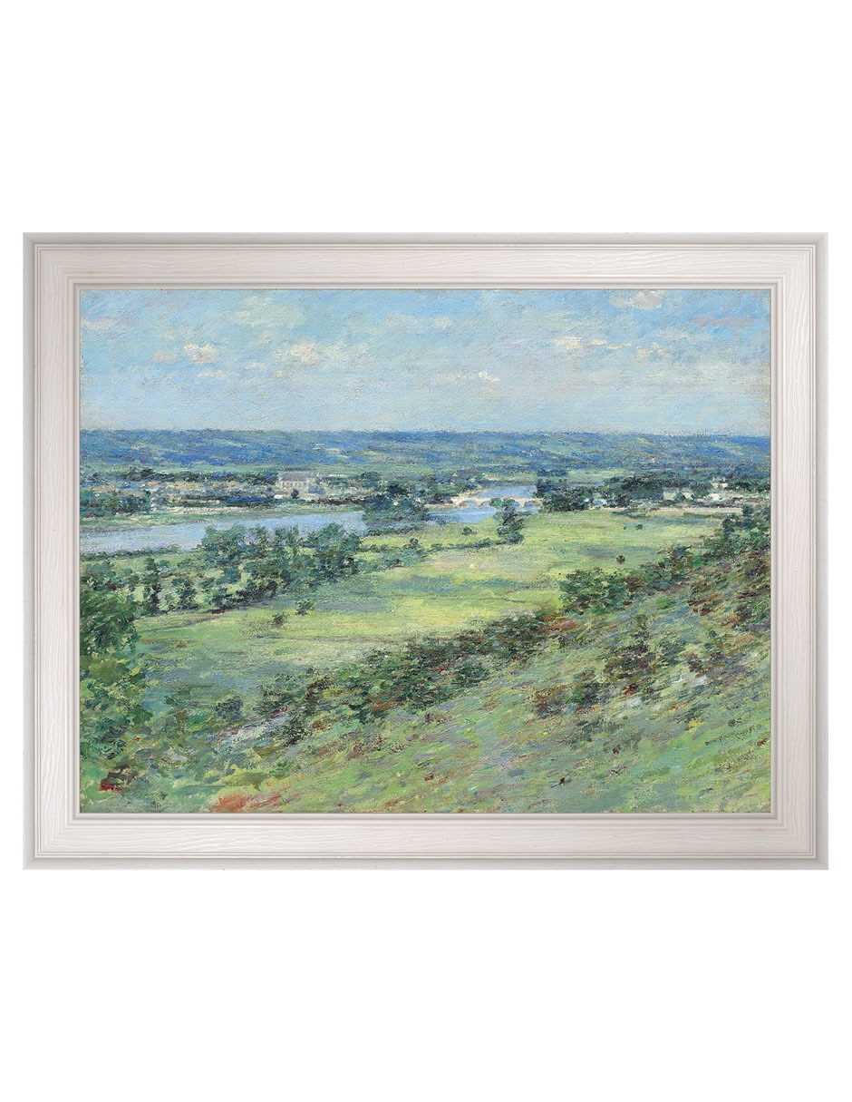 Cuadro decorativo El Valle Del Sena Por Theodore Robinson técnica mixta