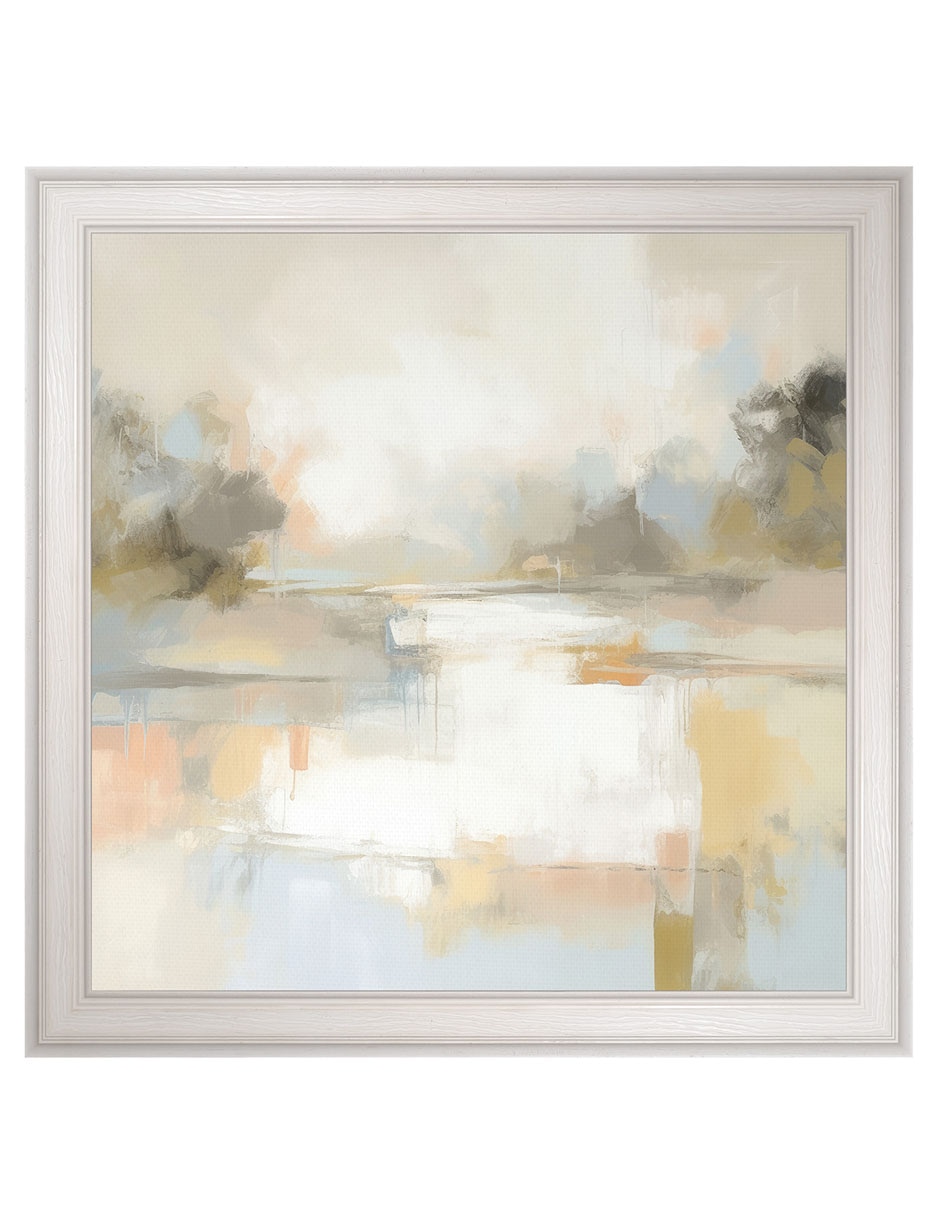 Cuadro decorativo Horizonte Brumoso Ii De Irena Orlov técnica mixta