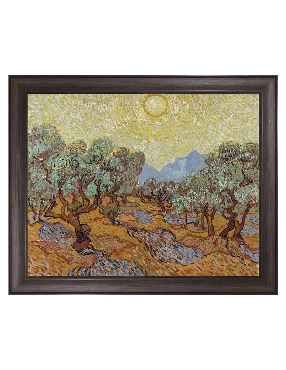 Cuadro decorativo Olivo De Vincent Van Gogh técnica mixta Cuadro decorativo Olivo De Vincent Van Gogh técnica mixta