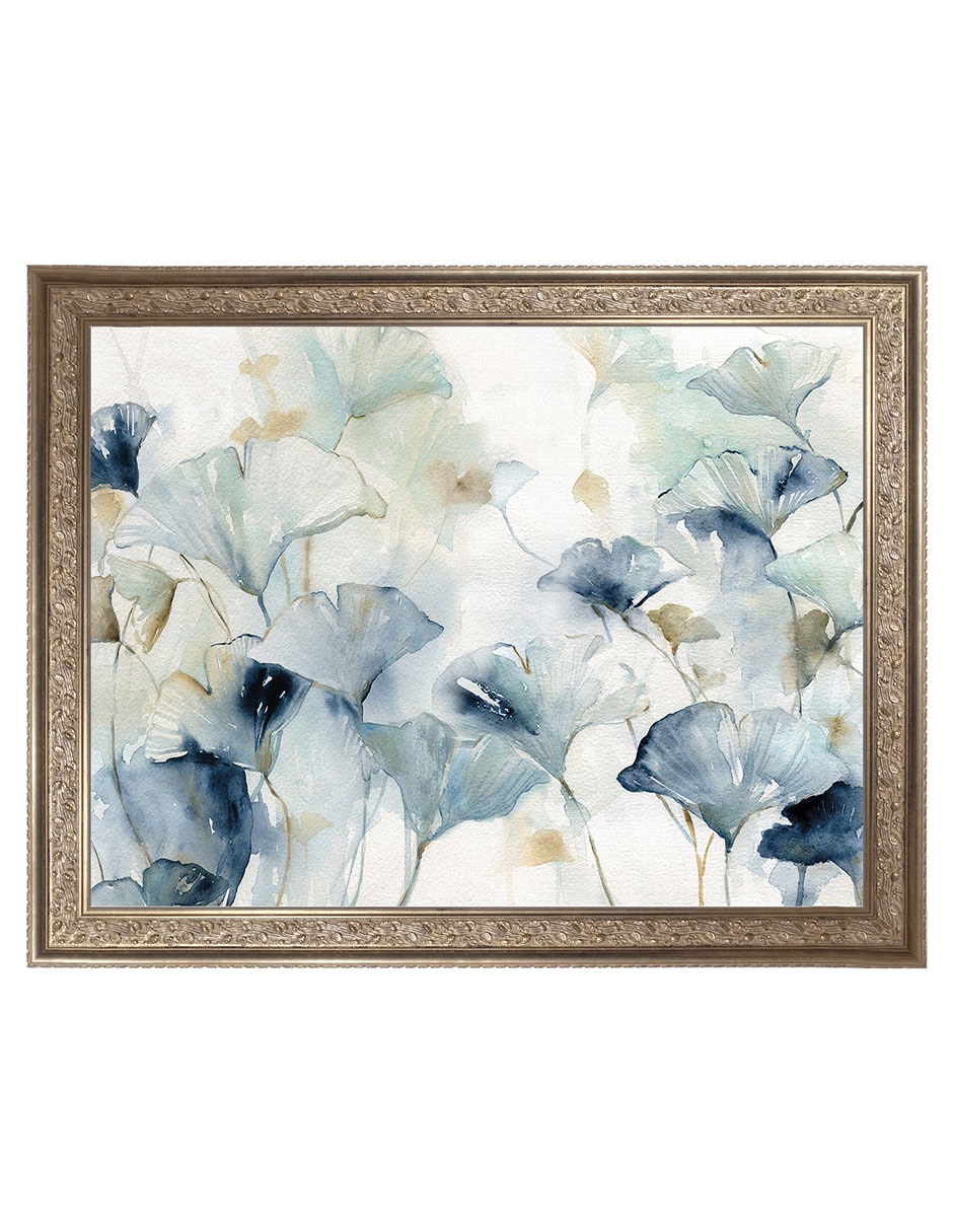 Cuadro decorativo Enmarcado- Ginkgo En Esplendor De Carol Robinson técnica mixta