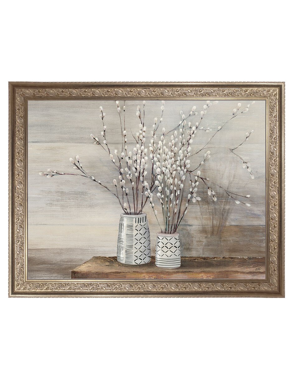 Cuadro decorativo Enmarcado- Naturaleza Muerta De Mimbre Gatuno Con Diseños De Julia Purinton técnica mixta Cuadro decorativo Enmarcado- Naturaleza Muerta De Mimbre Gatuno Con Diseños De Julia Purinton técnica mixta