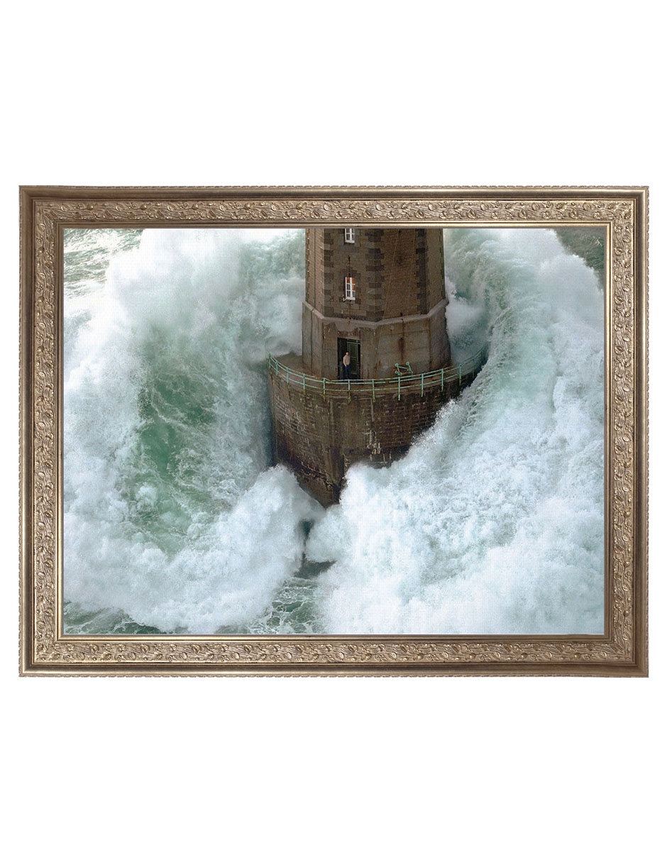Cuadro decorativo Faros En La Tormenta – La Jument De Jean Guichard técnica mixta Cuadro decorativo Faros En La Tormenta – La Jument De Jean Guichard técnica mixta