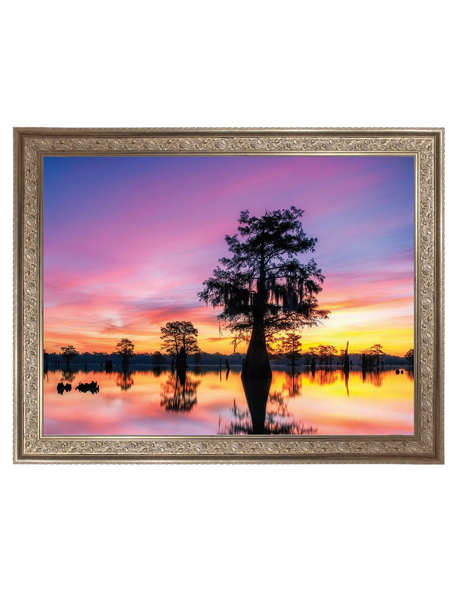 Cuadro decorativo Paisaje De Sombras De Andy Crawford técnica mixta